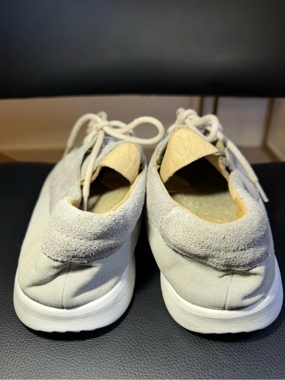 UGG Catton Boat Shoe Lace-Up Men Pewter Size 9.5 Warm Version